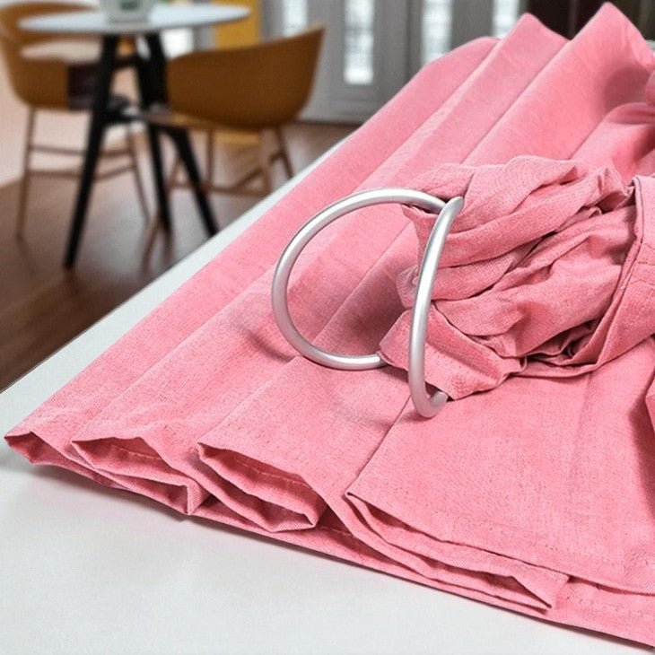 Écharpe De Portage - CottonRingSling™ - Rose - Mon Adorable Bébé