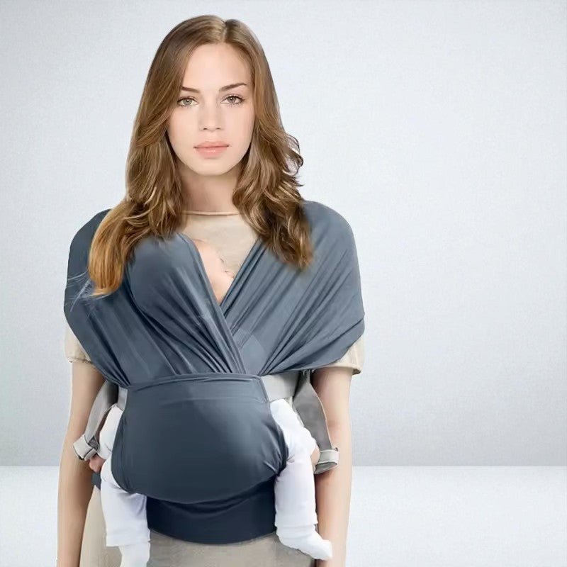 Écharpe De Portage - SnugCarry™ - Gris - Mon Adorable Bébé