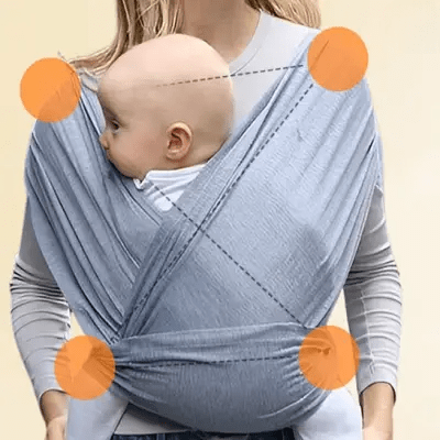 Echarpe Porte Bébé - BabyWrapCarrier™ - Mon Adorable Bébé