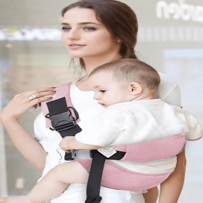 Porte bébé - BabyCarryingBelt™ - Rose - Mon Adorable Bébé
