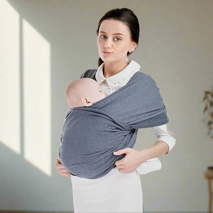Écharpe De Portage - CuddleWrap™ - Gris - Mon Adorable Bébé