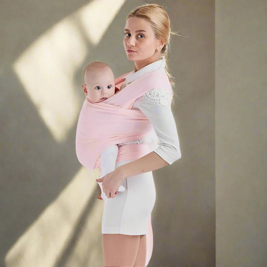 Écharpe De Portage - CuddleWrap™ - Rose - Mon Adorable Bébé