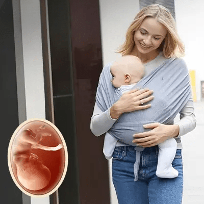 Echarpe Porte Bébé - BabyWrapCarrier™ - Mon Adorable Bébé