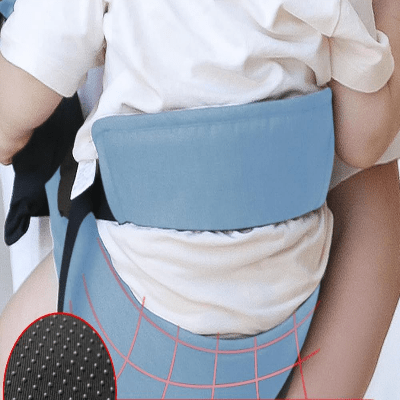 Porte bébé - BabyCarryingBelt™ - Bleu - Mon Adorable Bébé