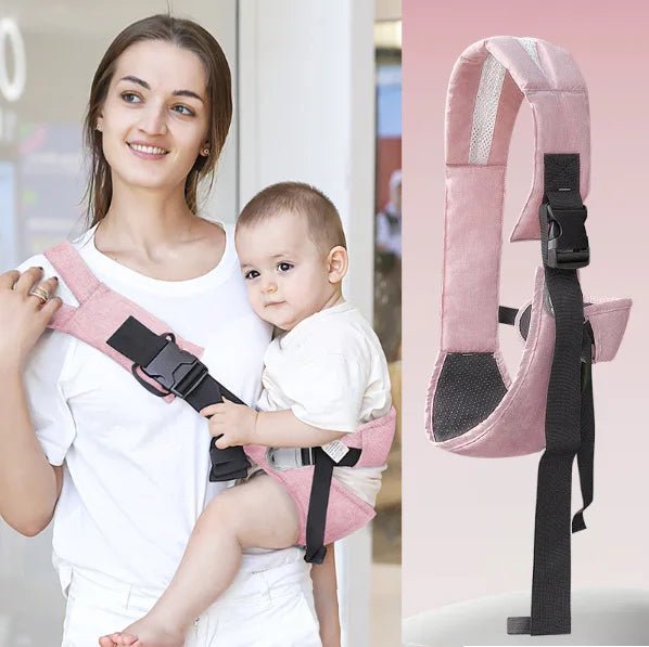 Porte bébé - BabyCarryingBelt™ - Rose - Mon Adorable Bébé