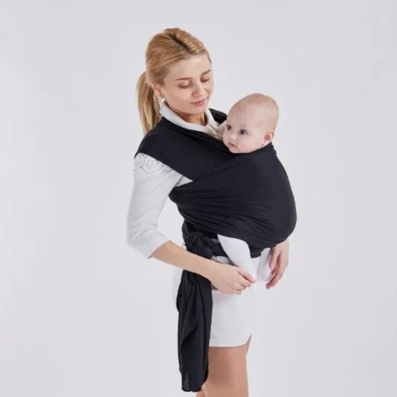 Porte Bébé - BabyCarryingStraps™ - Noir - Mon Adorable Bébé